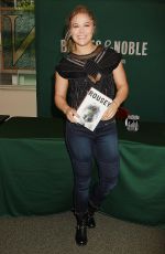 RONDA ROUSEY Signing Book at Barnes & Noble in New York 05/12/2015