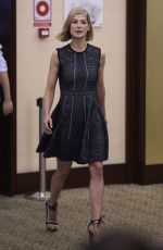 ROSAMUND PIKE at What We Did on Our Holiday Photocall in Madrid