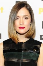 ROSE BYRNE at 2015 Pratt Institute Fashion Show in New York