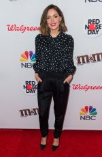 ROSE BYRNE at Red Nose Day Charity Event in New York