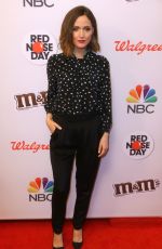 ROSE BYRNE at Red Nose Day Charity Event in New York