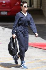 ROSE MCGOWAN Out and About in Los Angeles 04/30/2015