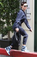 ROSE MCGOWAN Out and About in Los Angeles 04/30/2015