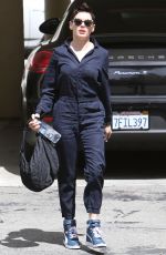 ROSE MCGOWAN Out and About in Los Angeles 04/30/2015