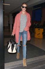 ROSIE HUNTINGTON-WHITELEY at Los Angeles International Airport 05/05/2015