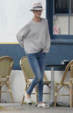 ROSIE HUNTINGTON-WWHITELEY and Jason Statham Out in Los Feliz