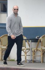 ROSIE HUNTINGTON-WWHITELEY and Jason Statham Out in Los Feliz