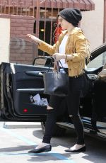 RUMER WILLIS Arrives at DWTS Rehearsal Studio in Hollywood 05/27/2015