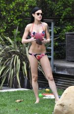 RUMER WILLIS in Bikini on the Set of a Photoshoot in Beverly Hills