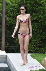 RUMER WILLIS in Bikini on the Set of a Photoshoot in Beverly Hills