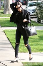RUMER WILLIS in Tight Jeans Out and About in West Hollywood 05/26/2015