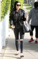 RUMER WILLIS in Tight Jeans Out and About in West Hollywood 05/26/2015