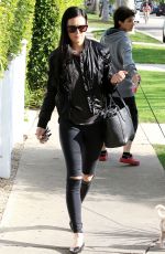 RUMER WILLIS in Tight Jeans Out and About in West Hollywood 05/26/2015