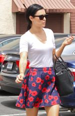 RUMER WILLIS Leaves DWTS Rehersal in Hollywood 05/07/2015