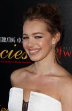 SADIE CALVANO at 40th Anniversary Gracies Awards in Beverly Hills