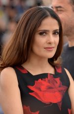 SALMA HAYEK at Tale of Tales Photocall in Cannes