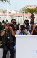 SARA FORESTIER at La Tete Haute Photocall at 2015 Cannes Film Festival