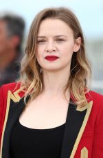 SARA FORESTIER at La Tete Haute Photocall at 2015 Cannes Film Festival