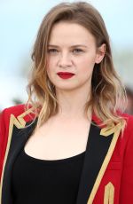 SARA FORESTIER at La Tete Haute Photocall at 2015 Cannes Film Festival