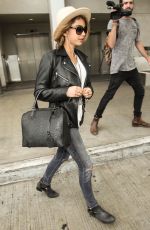 SARAH HYLAND Arrives at Los Angeles international Airport 05/07/2015