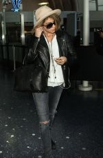 SARAH HYLAND Arrives at Los Angeles international Airport 05/07/2015