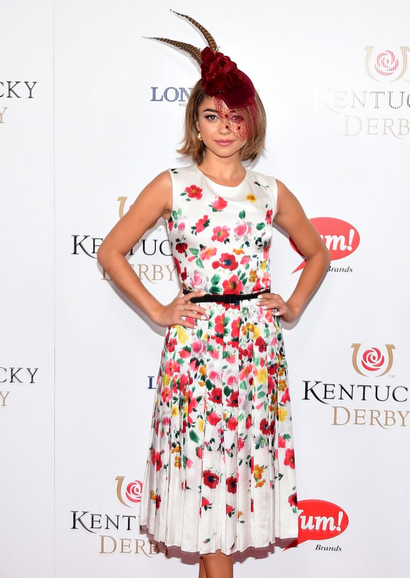 SARAH HYLAND at 141st Kentucky Derby at Churchill Downs SARAH HYLAND at 141st Kentucky Derby at Churchill Downs
