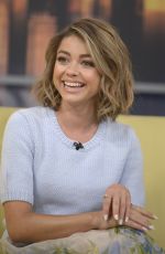 SARAH HYLAND at Good Day New York 05/06/2015