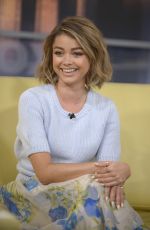 SARAH HYLAND at Good Day New York 05/06/2015