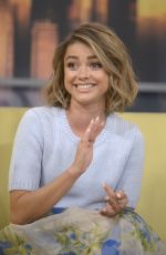 SARAH HYLAND at Good Day New York 05/06/2015
