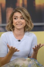 SARAH HYLAND at Good Day New York 05/06/2015