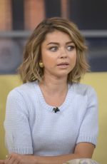 SARAH HYLAND at Good Day New York 05/06/2015