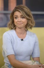 SARAH HYLAND at Good Day New York 05/06/2015
