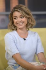 SARAH HYLAND at Good Day New York 05/06/2015