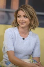 SARAH HYLAND at Good Day New York 05/06/2015