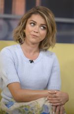 SARAH HYLAND at Good Day New York 05/06/2015