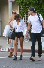 SARAH HYLAND Out an About in Los Angeles 04/30/2015