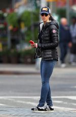 SARAH SILVERMAN Taking a Photos in New York 04/28/2015