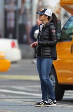 SARAH SILVERMAN Taking a Photos in New York 04/28/2015