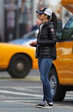 SARAH SILVERMAN Taking a Photos in New York 04/28/2015