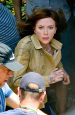 SCARLETT JOHANSSON on the Set of Captain America: Civil War in Atlanta 05/20/2015