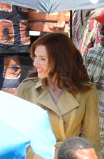 SCARLETT JOHANSSON on the Set of Captain America: Civil War in Atlanta 05/20/2015