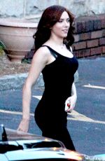 SCARLETT JOHANSSON on the Set of Captain America: Civil War in Atlanta