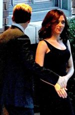 SCARLETT JOHANSSON on the Set of Captain America: Civil War in Atlanta