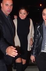 SELENA GOMEZ and VANESSA HUDGENS at Neil Simon Theatre in New York 05/02/2015