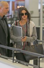 SELENA GOMEZ Arrives at JFK Airport in New York 05/001/2015