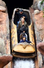 SELENA GOMEZ at Disneyland in Anaheim 04/24/2015