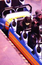 SELENA GOMEZ at Disneyland in Anaheim 04/24/2015