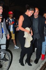 SELENA GOMEZ at Gemma Restaurant in New York