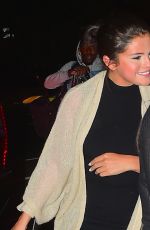 SELENA GOMEZ at Gemma Restaurant in New York