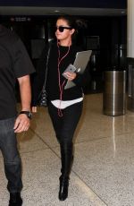 SELENA GOMEZ at LAX Airport in Los Angeles 05/05/2015